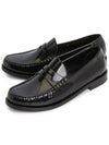 Women's Monogram Le Penny Loafer Black - SAINT LAURENT - BALAAN 2