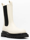 Rug Leather Chelsea Boots Ivory - BOTTEGA VENETA - BALAAN 3