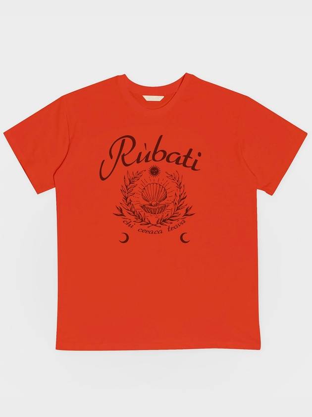 Pearl Oyster Retro Tshirt VINTAGE RED - RUBATI - BALAAN 2