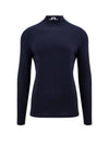 Aello Soft Compression Long Sleeve T-Shirt Blue - J.LINDEBERG - BALAAN 1