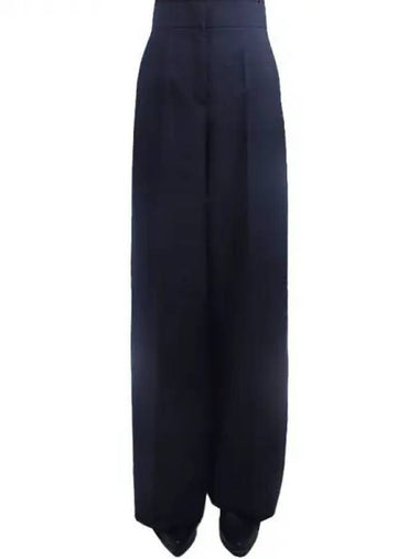 Primavera Women s Cervo Virgin Wool Pants Ultramarine 001 271734 1119077 - MAX MARA - BALAAN 1