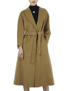 Max Mara Esturia Women s Wool Coat Camel 2429016131600 045 - S MAX MARA - BALAAN 1