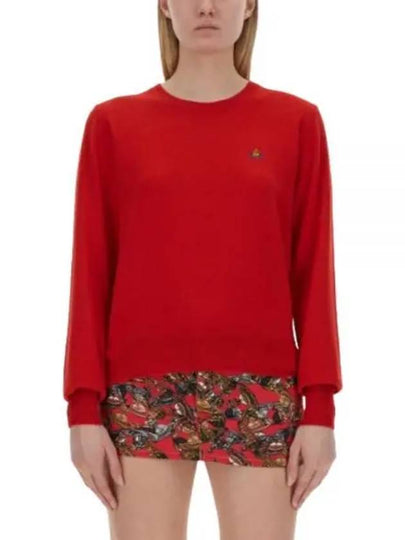 Bea Jumper Knit Top Red - VIVIENNE WESTWOOD - BALAAN 2