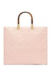 Sunshine Medium FF Logo Tote Bag Pink - FENDI - BALAAN 2