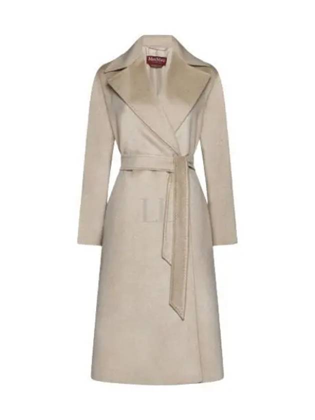 Umido Cashmere Single Coat Ivory - MAX MARA - BALAAN 2