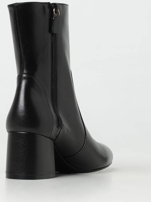 60 Zipper Leather Mid Boots Black - STUART WEITZMAN - BALAAN 4