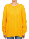 Kids cable knit 323702674069 GOLD Adult wearable - POLO RALPH LAUREN - BALAAN 1