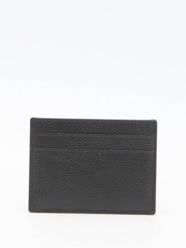 Logo Printing Leather Card Wallet Black - BALENCIAGA - BALAAN 3