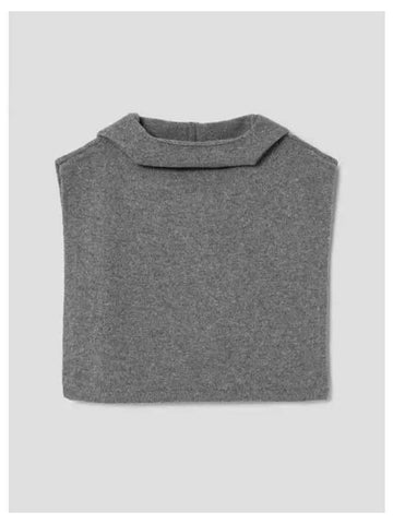 Women s Wool Cashmere Hooded Sweatshirt Hoodie Bib Gray Domestic Product GM0024090408470 - TOTEME - BALAAN 1