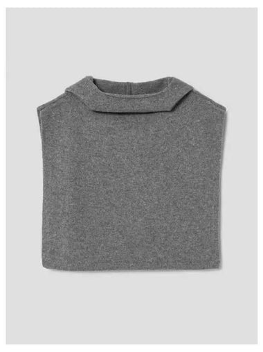 Women s Wool Cashmere Hooded Sweatshirt Hoodie Bib Gray Domestic Product GM0024090408470 - TOTEME - BALAAN 1