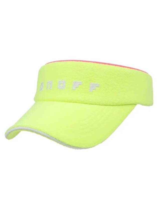 Terry material sun cap OF8604LAYELLOW - ONOFF - BALAAN 2