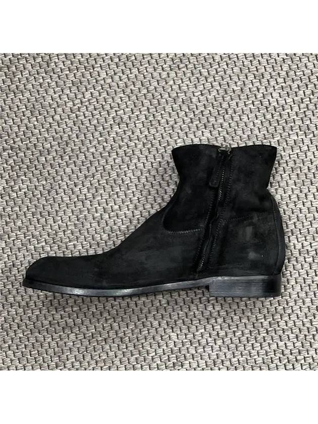 Floyd Suede Ankle Boots Black - BUTTERO - BALAAN 3