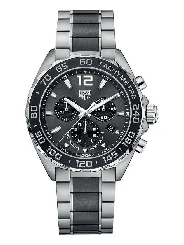 Men's Formula 1 Quartz Chronograph Watch Silver - TAG HEUER - BALAAN 2