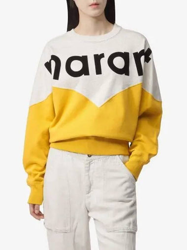 Houston Sweatshirt Yellow SW0006FAA1M08E10YW - ISABEL MARANT - BALAAN 1