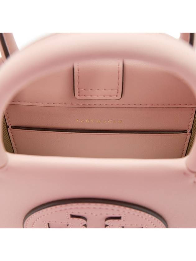 Ella Bio Mini Tote Bag Pink - TORY BURCH - BALAAN 8