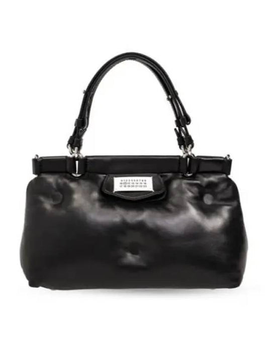 Small Glam Slam Leather Tote Bag Black - MAISON MARGIELA - BALAAN 2