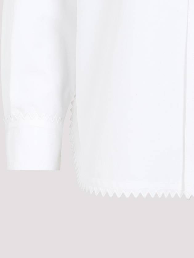 Blouse Shirt 775230 V2BL0 9000 WHITE - BOTTEGA VENETA - BALAAN 4