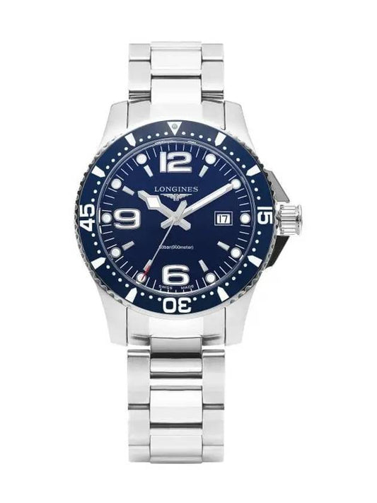 Hydroconquest Metal Watch Blue - LONGINES - BALAAN 1