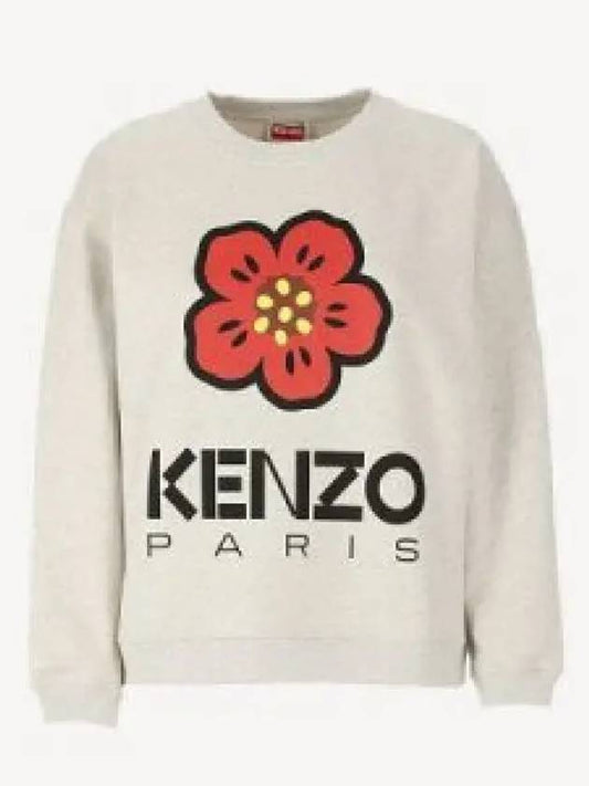 Boke Flower Sweatshirt Grey - KENZO - BALAAN 2