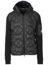 Knit Mix Padded Jacket Black 9B000 25 M1124 999 - MONCLER - BALAAN 1