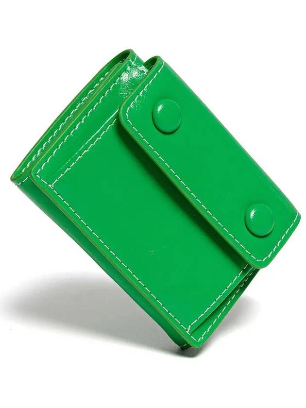 Le Mask Dot Pocket Card Wallet Green - LE MASQUE - BALAAN 2