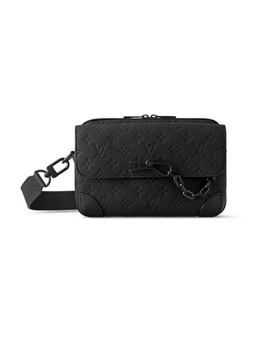 Steamer Messenger Bag Black - LOUIS VUITTON - BALAAN 1