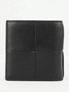 Slim Folder Half Wallet Black - BOTTEGA VENETA - BALAAN 3