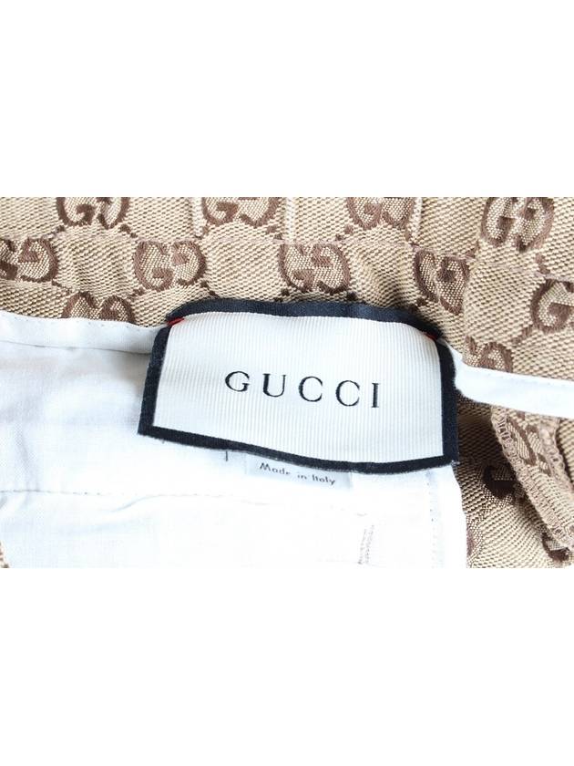 GG canvas jacquard track pants 50 32 34 - GUCCI - BALAAN 6