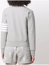 Varsity Pique 4 Bar V-neck Cardigan Light Grey - THOM BROWNE - BALAAN 5