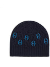 Cashmere Beanie Marine - HERMES - BALAAN 1