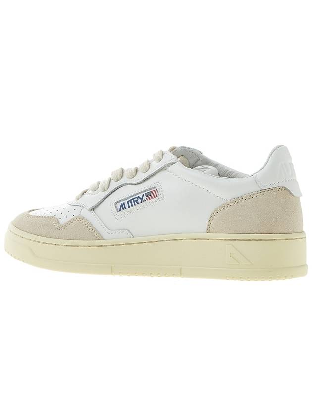 Medalist Goatskin Low Top Sneakers White - AUTRY - BALAAN 4