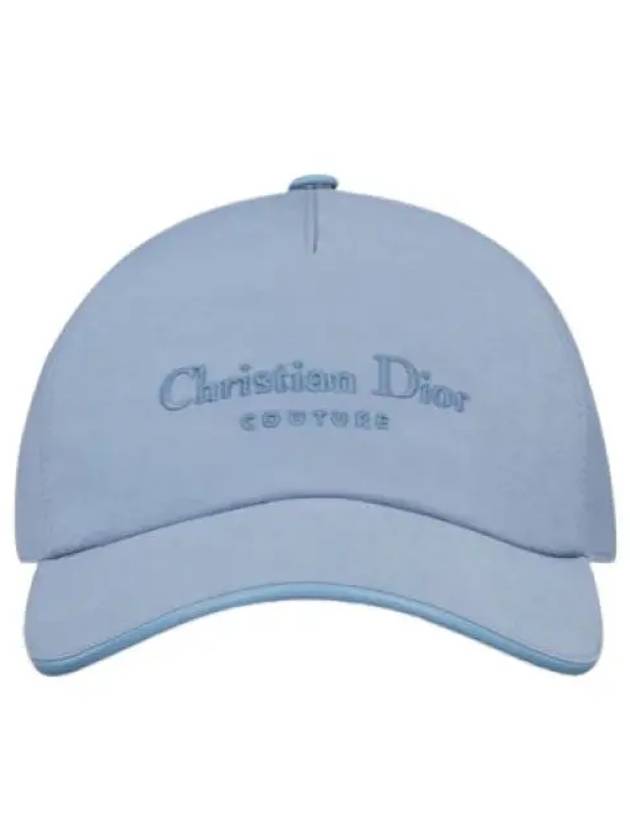 Couture Base Ball Cap Blue Technical - DIOR - BALAAN 2