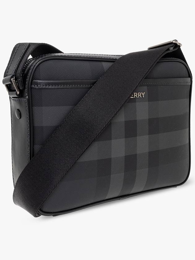 Muswell Cross Bag Charcoal - BURBERRY - BALAAN 5