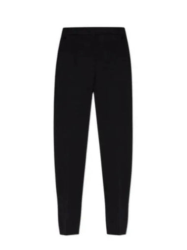 Pegno Rayon Slacks Black - MAX MARA - BALAAN 1