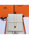 Mini Pop H Pendant Rose Gold & Noir - HERMES - BALAAN 3