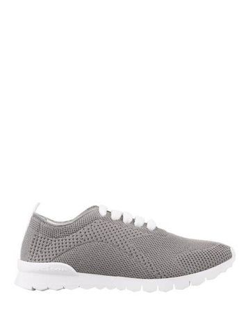 Women's Cashmere Low Top Sneakers Grey - KITON - BALAAN 1