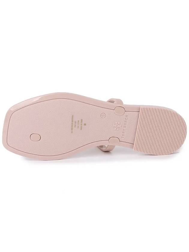 Roxanne Jelly Logo Flip Flops Meadowsweet - TORY BURCH - BALAAN 6