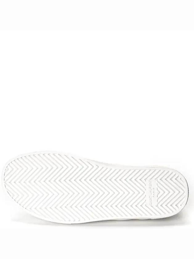 Venice Black Tab Slip-On Optic White - SAINT LAURENT - BALAAN 5