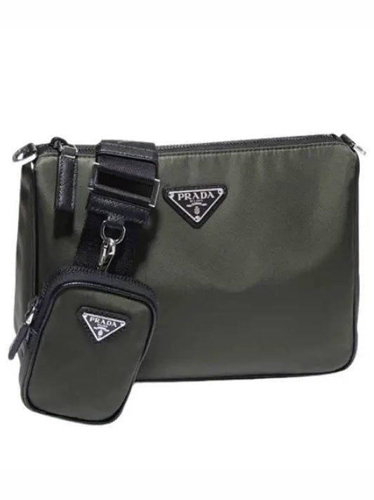 Saffiano Shoulder Bag Men s Crossbody - PRADA - BALAAN 1