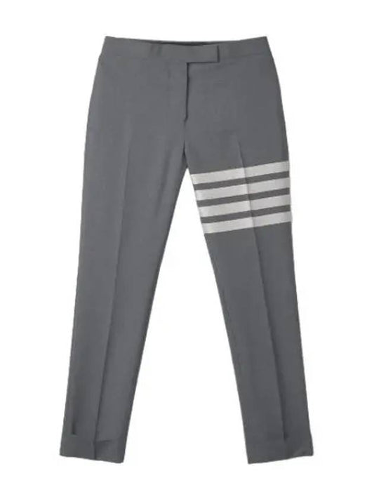 4 bar stripe skinny pants gray - THOM BROWNE - BALAAN 1