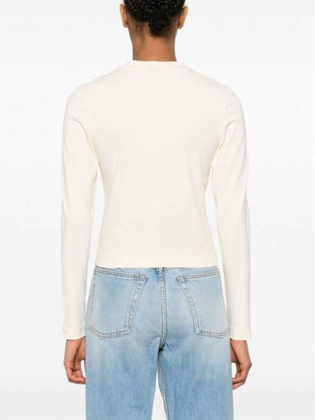 Le Gros Grain Manches Long Sleeve T-Shirt Light Beige - JACQUEMUS - BALAAN 6