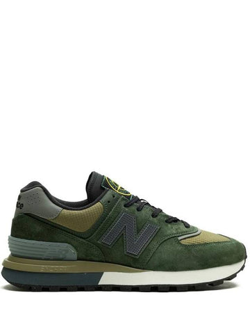 574 Legacy Low Top Sneakers Green - NEW BALANCE - BALAAN 1