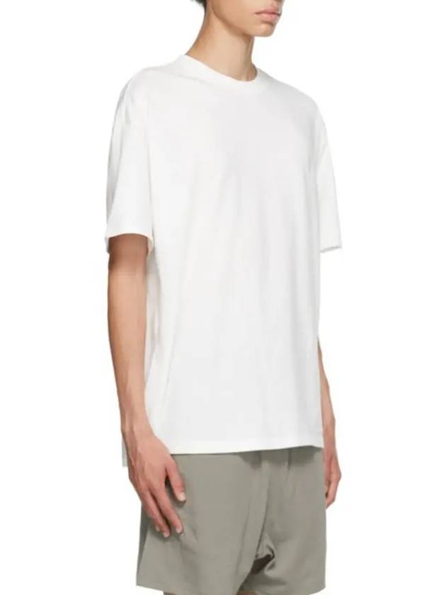 Fear of God Essentials 3 Pack Logo Print Cotton Crew Neck Short Sleeve TShirt White - FEAR OF GOD ESSENTIALS - BALAAN 2