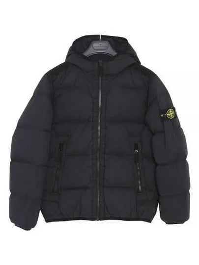 Kids Seamless Tunnel Nylon Down Padding Black - STONE ISLAND - BALAAN 2