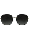 Eyewear Square Metal Sunglasses Black - PRADA - BALAAN 3