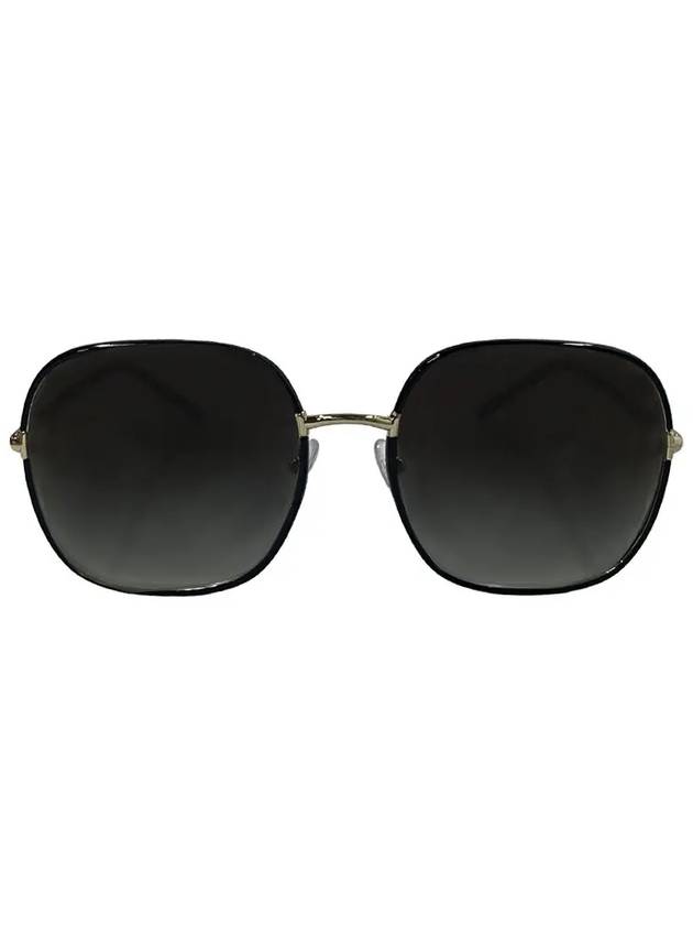 Eyewear Square Metal Sunglasses Black - PRADA - BALAAN 3