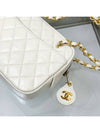 Vintage white CC logo gold chain camera bag shoulder 4VCHB19164 - CHANEL - BALAAN 2