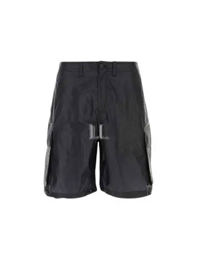 Mount Straight Leg Coated Ripstop Cargo Shorts Black - OUR LEGACY - BALAAN 2