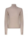 24 Niobe Wool Turtleneck Beige - MAX MARA - BALAAN 2