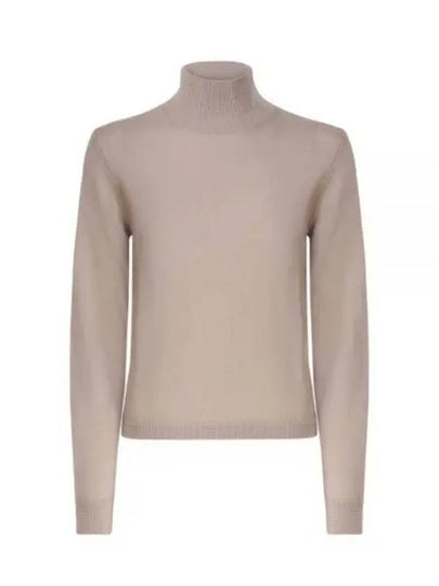 24 Niobe Wool Turtleneck Beige - MAX MARA - BALAAN 2